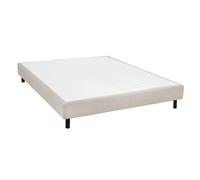 TAPIKIT - Sommier Tapissier Démontable 160x200cm 2x20 Lattes Gris Lin