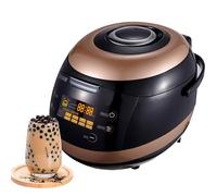 Tapioca Pearl Cuiseur automatique de 5 l avec écran tactile multifonction pour thé aux bulles, thé au lait et sagou