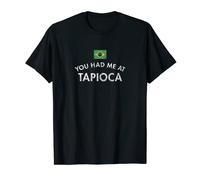 Tapioca Pudding Brésil Amidon Racine Manioc Falooda Kolak Fun T-Shirt