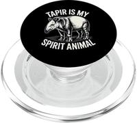 Tapir is My Spirit Graphique zoologie Vintage PopSockets PopGrip pour MagSafe