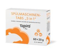 TAPIRA Plus Pastille pour lave-vaisselle 5 in 1, carton