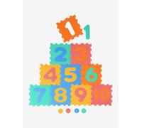 Tapis 10 dalles marelle multicolore TU