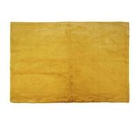 Tapis 120x170cm Imitation Fourrure Fine Jaune Moutarde - SNUGLY - ALTOBUY Jaune