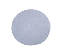 Tapis Ø160cm PET Recyclé Toucher Laine Gris Cendré - CORVIA -