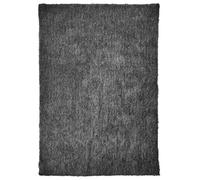 Tapis 200 x 300 cm shaggy à poils courts gris anthracite - COSMOS Meubletmoi