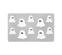 Tapis 2026 12 x 18 cm Halloween Spoboooky Paillasson Bienvenue dans notre amusant paillasson maison Halloween douce chambre salle de bain (D,40 × 60 cm)
