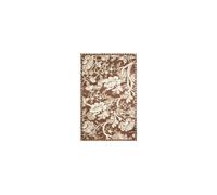 Tapis 230x160 cm en coton et laine marron HDBloss