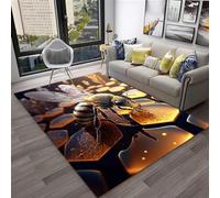 Tapis 3D Abeille Animal De Dessin Animé 80 X 160 Cm Tapis Salon Chambre Jeux d'enfants Tapis De Sol Famille Tapis De Bienvenue Flanelle Paillasson Antidérapant -511070144037