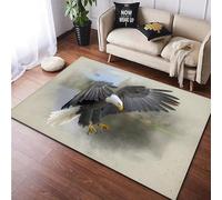 Tapis, 3D Imprimé Area Rug Animal Aigle Volant Anti-Slip Tapis Moderne Chambre Salon La Chambre des Enfants Home Decor Tapis Moelleux 140 X 200 Cm /7264386303551