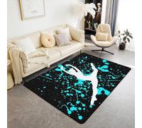 Tapis, 3D Imprimé Area Rug Fille De Gymnastique De Dessin Animé Anti-Slip Tapis Moderne Chambre Salon La Chambre des Enfants Home Decor Tapis Moelleux 60 X 120 Cm -65338023729