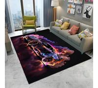 Tapis, 3D Imprimé Future Voiture De Sport HD Concept Car Cartoon Antidérapant Area Rug, Chambre Tapis Salon Anti-Slip Tapis La Chambre des Enfants Home Decor 80 X 120 Cm -3A0K+Y3K3-6