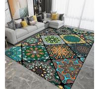 Tapis, 3D Imprimé Planter des Fleurs Fantastiques Antidérapant Area Rug, Chambre Tapis Salon Anti-Slip Tapis La Chambre des Enfants Home Decor -6058867636