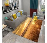 Tapis 3D Paysage De Terres Agricoles Tapis pour Salon Chambre Salle À Manger Paillasson Cuisine Tapis De Sol 160 X 230 Cm - Polyester Doux Au Toucher, Facile À Nettoyer avec Support en -784614910742