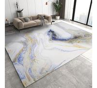 Tapis 3D Texture De Marbre Petit Tapis Salon Moderne Chambre Carre Antidérapant Enfant Ado Décoration, 100 X 150 Cm - Ne Perd Pas Ses Poils Et Est Facile d'entretien.,avec Support en C -4438110135968