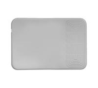 Tapis à Café en Silicone,Plateau de Séchage pour la Vaisselle,Avec Rebords Surélevés Tapis pour Cafetière 60x40 cm - pour Plan de Travail Sèche-Vaisselle Friteuse Bols et Tasses