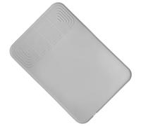 Tapis à café en silicone pour comptoir de cuisine Plateau de séchage | Avec bords surélevés Cafetière Tapis 59,9 x 39,9 cm pour comptoir de cuisine Bar Café Boutique Machine à glaçons Bol Table