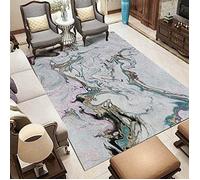 Tapis à cheveux 150 x 200 cm en fibre douce et moelleuse Tapis de sol d'intérieur Décor avec chambre à coucher, salon, SU-K429