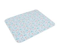 Tapis à Couches Pliable pour Bébé, Alèse Imperméable en Coton | Coussin Lavable, Silencieux et Respirant, Usage Canapé ou Berceau, Motif Petit Ours Couleur Aléatoire