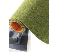 Tapis à couverture complète de grande de largeur 23,6"/39,4", tapis insonorisant antidérapant for les environnements de bureau, de chambre à coucher, commerciaux et domestiques(Green,591x39.4")