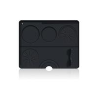 Tapis à Expresso en Silicone Antidérapant, Coussin à Café, Accessoires pour la Maison, Tapis de Station de Tamponnage pour Café.