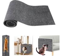 Tapis à gratter Autocollant pour Chat,100 x 30 cm DIY Trimmable Chats Grattoir,Auto-adhésif Tapis Griffoir pour Chat,Climbing Cat