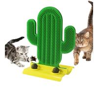 Tapis à gratter Catnip - En forme de cactus - Ce grattoir pour chat en forme de cactus aide à l'entraînement de votre animal de compagnie et favorise un lien plus sain
