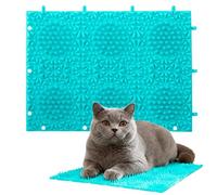 Tapis à gratter Chat, Tapis de Jeu Apaisant pour Démangeaisons, de Massage 24.6x18 cm pour Griffes, pour Aiguiser Griffes Soulager Stress Protéger Meubles Canapé Salon