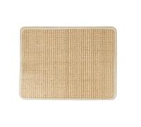 Tapis à gratter en sisal naturel pour chat - Jouet à mâcher et tapis rafraîchissant pour petits animaux de compagnie, literie et cage - Accessoire de couchage pour cage ou clapier U