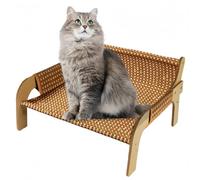 Tapis à Gratter en Sisal pour Chat, 2-en-1 Grattoir et Repos, Fauteuil Inclinable à Chat Multifonction, Griffoire, Résistant à l'usure, pour Divertissement Intérieur/Protection de Meubles (A)