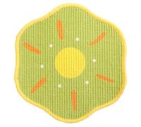 Tapis à gratter en sisal pour chat - Protection de meubles pour murs, canapés, armoires, portes et moquette - Avec fermeture (vert, A)