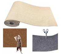 Tapis à gratter for chats, griffoir for chat grimpant, sous-couche de tapis de chat auto-adhésif découpable DIY, planche à gratter, protection contre les rayures de chat, anti-rayures for meubles, can