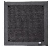 Tapis griffoir carré pour chat Ebi Krappa Noir 38x38x1,5 cm