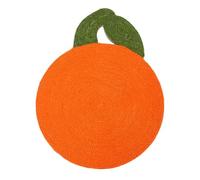 Tapis à gratter pour Chat |La Conception à Ventouse Murale préserve Les Meubles |Tapis à gratter Rond en Jute pour Chats d'intérieur/Usage Domestique |Gain de Place et décoration