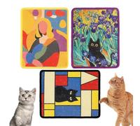 Tapis à gratter pour Chat - Tapis pour Chat en sisal de 14,96 Pouces | Tapi? à gratter en sisal - Tapi? adhésif Durable pour Chatons et Chats pour protéger sols des Meubles, et Les Espace