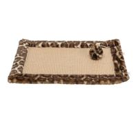 Trixie Tapis griffoir LEO 55 x 35 cm Sisal Brun imprimé léopard