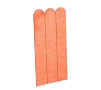 Tapis à gratter vertical en feutre pour chat - Ne perd pas ses poils - Multifonction - Anti-rayures - Auto-adhésif - Pour sol - Orange