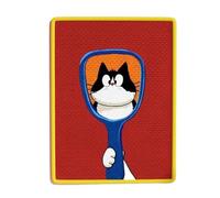 Tapis à griffer mural pour chaton - Tapis à griffer autocollant pour chat | Protection durable pour meubles de chaise, salon, bureau, chambre à coucher, appartement avec envers antidérapant