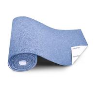 Tapis à griffer pour chat, 254 x 40,6 cm, tapis de rechange autocollant à découper pour arbre à chat, étagères murales pour chat, griffoir, protection de meubles de canapé à faire soi-même (bleu clair