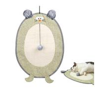 Tapis à griffer pour chat, tapis griffe moquette, jouet interactif à suspendre, mignon anti-dommages, accessoire robuste pour animal de compagnie, 47,7 x 35,78 cm, idéal pour les coins de canapé, les