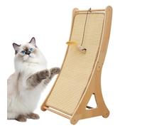 Tapis à Griffes pour Chat - Jouet Interactif Anti-Ennui pour Félin | Rampe à Griffer en Sisal avec Souris Jouet | pour La Maison Le Salon Les Animaux Les Chatons Le Coin Le Sol Et Le Jeu