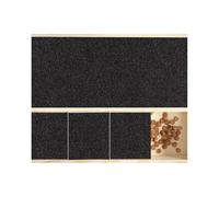 Tapis à griffes pour chien avec boîte à friandises - Tapis interactif en bois de 35 cm, fournitures de soins portables pour animaux de compagnie pour le toilettage en intérieur, le dressage en plein