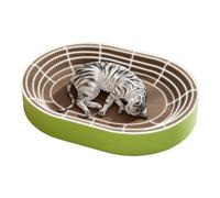 Tapis à Griffoir pour Chat - Griffoir en Carton | Accessoire Interactif pour Griffes sur Balcon Coin Fenêtre Salon Zone de Jeu