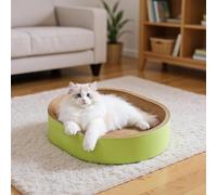 Tapis à Griffoir pour Chat - Tapis Griffoire Panier Niche pour Chats d'Intérieur,Protecteur Meuble Griffe Activité Ludique Coin Fenêtre Balcon Salon Bureau Appartement