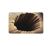 Tapis à illusion d'optique 3D - Paillasson d'entrée intérieur et extérieur, tapis de 50,8 x 81,3 cm avec trou antidérapant, facile à nettoyer, pour intérieur et extérieur, salle de bain, porte