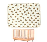 Tapis À Langer 71 x 51 cm Tapis Imperméable Portable Réutilisable Pour | Protège-matelas lit bébé Pour berceau matelas chevet canapé apprentissage sommeil règles fille