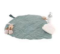 Tapis À Langer De Voyage Coton Bio Dream Forest Vert Sauge TU