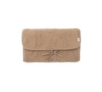 Jollein Matelas à langer nomade Miffy – Biscuit, poches et nœud, doux et nettoyable 71x50 cm