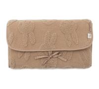 Jollein Matelas à langer nomade Miffy – Biscuit, poches et nœud, doux et nettoyable 71x50 cm