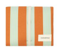 Tapis à langer nomade Stories Green Orange Stripes