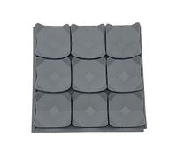 Tapis à lécher carré en silicone pour animaux de compagnie - Alimentation lente - Fournitures pour chien - Ventouses - Distributeur de tapis à lécher